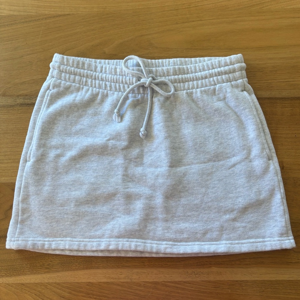 TNA Cozy Fleece Boyfriend Skirt